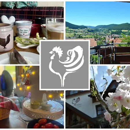 Appartamento Goldener Hahn Pool, Sauna & Fruehstuecksservice Baiersbronn